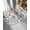 White, variant on Luxury Plush Bathroom Rugs Mat, Black Cute Dog Cat Soft Shaggy Bath Carpet, Cartoon Animals Non-Slip Floor Mat for Kitchen, Bedroom, 16"x24"