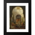 thumbnail image 2 of Ernest Karl Eugen Koerner 11x14 Black Modern Framed Museum Art Print Titled - The Patio Della Reina, the Alcazar, Seville (1909), 2 of 5