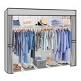 thumbnail image 1 of Armario Grande LUMO Closet Reforzado Portatil gris 205cm, 1 of 7
