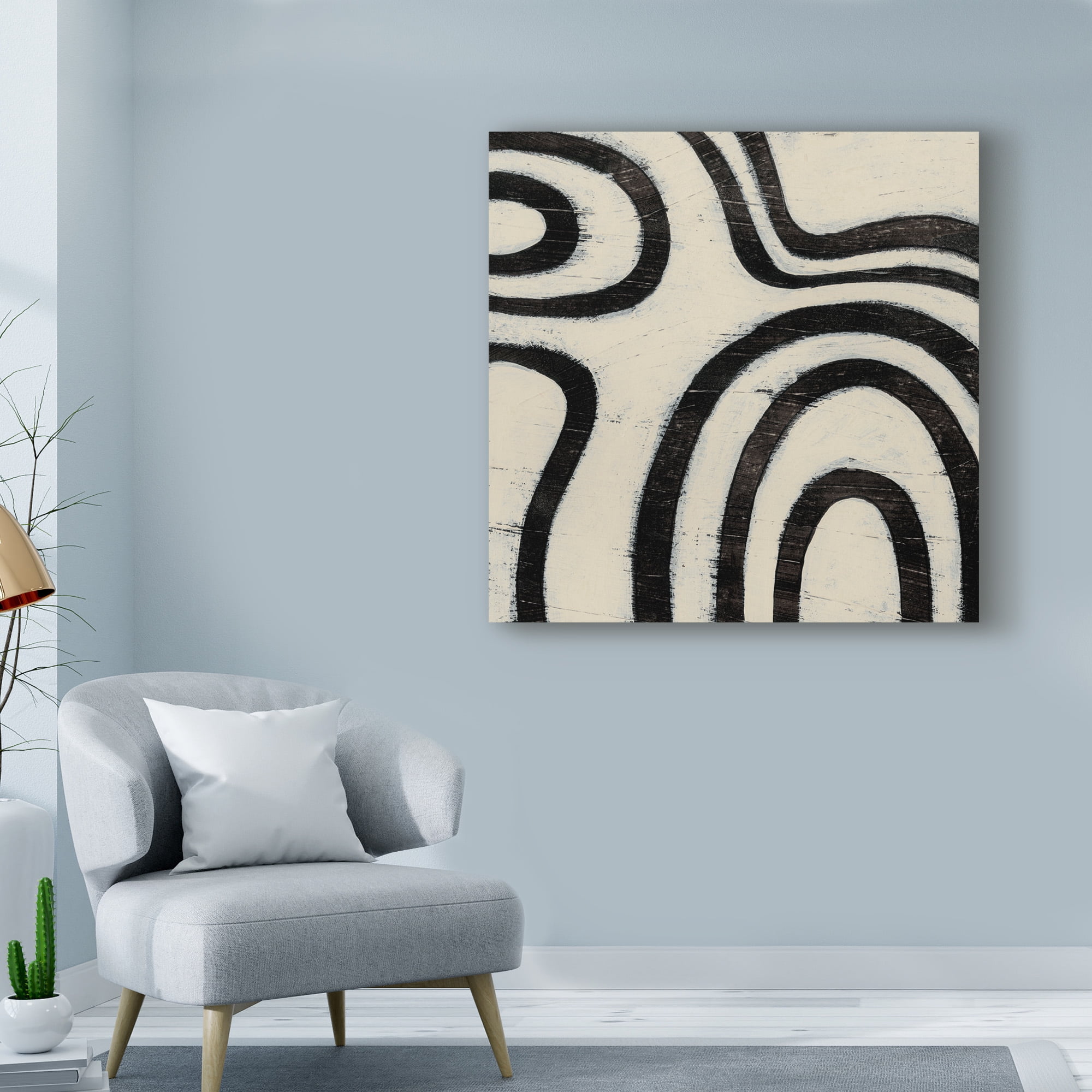 Trademark Fine Art 'Hieroglyph X' Canvas Art by June Erica Vess