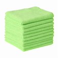 thumbnail image 1 of 10/5/3/1pcs Thicken Microfiber Car Cleaning Towels Soft Quick Drying Windows Mirrors Wiping Rags Home Double Layer Clean Cloths Green 1PC, 1 of 6