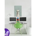 thumbnail image 5 of Marmont Hill White Llama with Glasses II Canvas Wall Art, 5 of 7