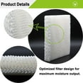 thumbnail image 2 of 4Pcs Hft600 Humidifier T-Type Filter With Wick Is Compatible With Honeywell Tower Hev615 Hev620 Humidifier, Compare To Some Hft600T Hft600Pdq, 2 of 5