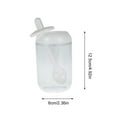 thumbnail image 6 of Toorise Clear Spice Containers Seasoning Bottle Lid Spoon Condiment Jars Kitchen Pepper Salt Storage Pots, 6 of 7