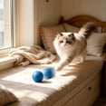 thumbnail image 6 of Automatic Rolling Cats Ball Smart Interactive Pet Toy Avoidance Motion USB Rechargeable with LED Light for Cats Kittens Indoor Playing 2.56 Inch, 6 of 6