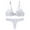 White, variant on Censtreet Women Lace Bras and Panty Set Plus Size Underwire Padded Bras
