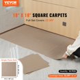 thumbnail image 2 of Alfombra VEVOR Peel and Stick, 45 x 45 cm, color marrón claro, 2,09 m², 2 of 9