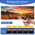 thumbnail image 2 of Aquarium Background & Terrarium Background – Ultra HD Static Cling, Tape-Free, Desert Sunset Design for Reptile Tank Decorations, Perfect for Bearded Dragon and Leopard Gecko Tanks 17.7 X 47.2 Inches, 2 of 6