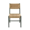 thumbnail image 7 of Side Dining Chair, Grey Gray Natural, Wood, Modern Contemporary Farmhouse Coastal, Kitchen Room Cafe Bistro Restaurant Hospitality, 7 of 7