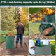 thumbnail image 4 of 3Pack Heavy Duty Yard Waste Bags - 272L Reusable Garden Bags with Handles - Industrial Fabric for Leaves Waste Debris - Waterproof Garden Waste Bags, 4 of 5