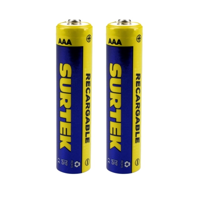 Pilas Recargables AAA SURTEK Blíster 2 Piezas PR23A