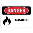thumbnail image 1 of SignMission OS-DS-A-1218-L-2020 12 x 18 Po Signe de Danger OSHA - Essence, 1 of 1