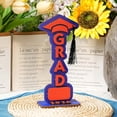 thumbnail image 6 of Graduation Wooden Tabletop Sign Stand, Natural Wood Decor with Photo Display and Organizer Shelf, 2026 Graduation Gift for Home or Desk, 6 of 7