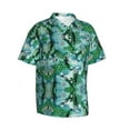 thumbnail image 2 of Soccer Hawaiian Shirts For Men, Summer Short-Sleeve Relaxed-Fit Button-Down Shirts Small, 2 of 9