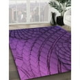 thumbnail image 3 of Ahgly Company Machine Washable Indoor Rectangle Transitional Dark Orchid Purple Area Rugs, 8' x 12', 3 of 7