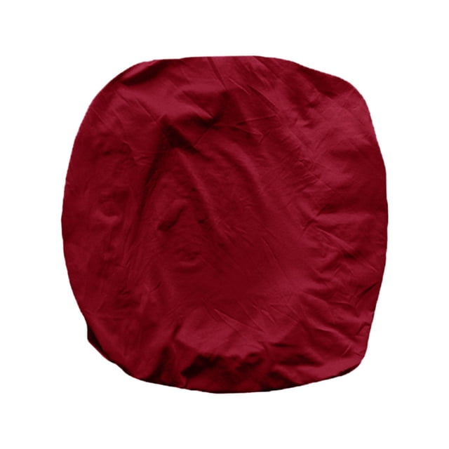 Funda para silla de comedor, protector de asiento de silla, protector de muebles, a prueba de polvo Rojo oscuro