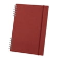 thumbnail image 2 of Libreta ecológica con 70 hojas a rayas. Cubierta de cartón. Con espiral metálico. rojo 14.7 x 20.5, 2 of 6