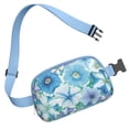 thumbnail image 3 of Sac Banane Imprimé Fleur Sauvage - Sac Ceinture Floral Inspiré de la Nature Imperméable pour Randonnée, 3 of 4