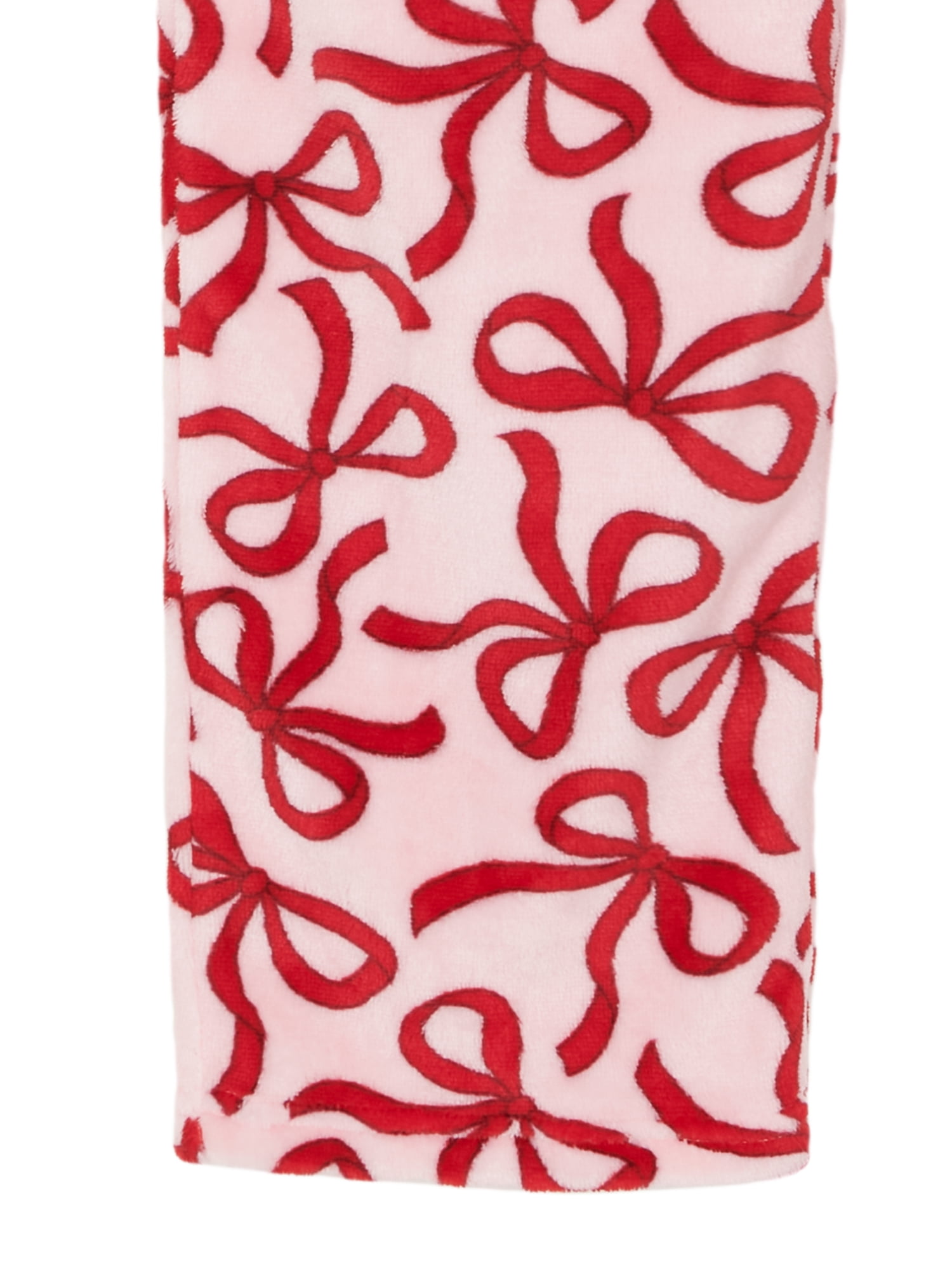 Wonder Nation Girls Straight Leg Sleep Pants, Sizes 4-18
