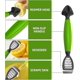 thumbnail image 3 of 2 Lemon Peelers with Comfortable Plastic Handles, Multipurpose Stainless Steel Reamer, 3 in 1 Kitchen Tool Grinder, 3 of 5