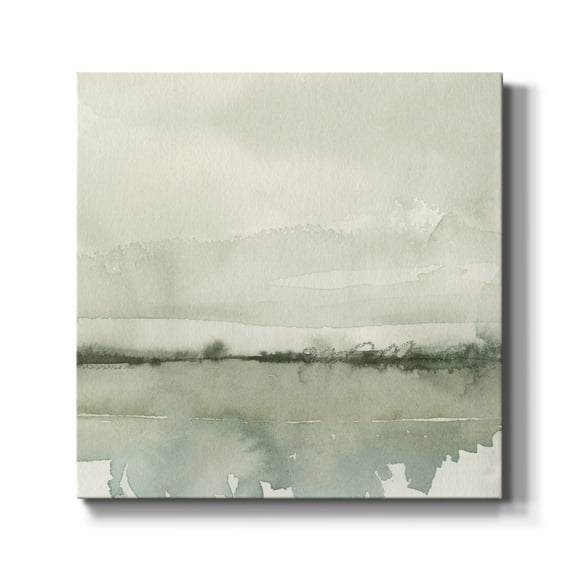 Wexford Home Winter Reflections II-Premium Gallery Wrapped Canvas, 10" x 10" - Ready to Hang