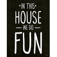 thumbnail image 2 of Jaxn Blvd. 25x32 White Modern Wood Framed Museum Art Print Titled - We Do Fun, 2 of 4