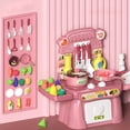 thumbnail image 1 of YIMWNYI Play Home Kitchen Toy Set Simulated Cooking Cutlery Table, Realistic Role Play Toy for Interactive Family Fun, Creative Learning and Development, Engaging Cooking Experience, 1 of 9
