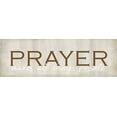 thumbnail image 2 of Kimberly, Allen 32x13 Gold Ornate Wood Framed with Double Matting Museum Art Print Titled - Prayer v2, 2 of 4