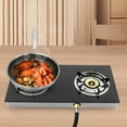 thumbnail image 5 of Portable Gas Stove Gas Cooking Stovetop With 2 Burners For Kitchen Home And Commercial, 5 of 15