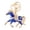 Blue, variant on HEWANG 2026 Year of The Horse Keychains, Sparkling Horses Year Keyring for Bag Backpack Decorations Zodiac Souvenir Gift (Black)