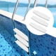 thumbnail image 1 of 3 peldaños de escalera Colamx Escalera de piscina Antideslizantes, 1 of 8
