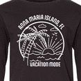 thumbnail image 4 of Inktastic Summer Vacation Mode Anna Maria Island Florida Long Sleeve Youth T-Shirt, 4 of 5
