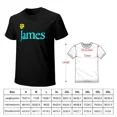 James Band TShirt Aesthetic clothing plus sizes customizeds mens plain