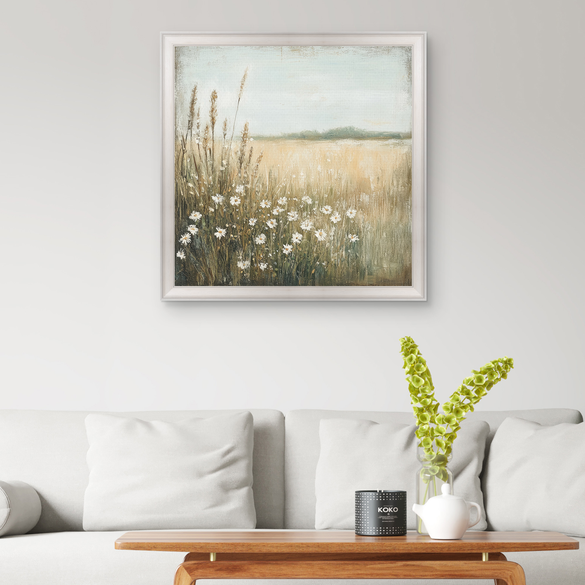 Daisy Dream Framed Canvas