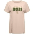 thumbnail image 2 of Women's Levelwear Khaki Colorado Rockies Influx Protect W T-Shirt, 2 of 3