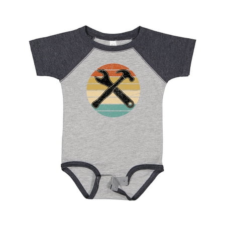 

Inktastic Mechanic Tool Set - Handyman Boys or Girls Baby Bodysuit