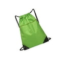 thumbnail image 1 of Travel Nylon Drawstring Bag Sack Beach Gym Backpack gym bag sack pack Shoes Bags Light Green, 1 of 9