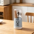thumbnail image 6 of Txlpkdyx Kitchen Chopstick Holder with Lid,Countertop Cutlery Storage Rack,Dustproof Utensil Caddy for Silverware Spoons Forks Cooking Tools, 6 of 6