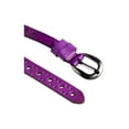 thumbnail image 4 of INSPIRE CHIC Women's Thin Hollow Out Single Pin Buckle Belt Width 3/4" Purple 37 1/2", 4 of 6