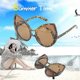 thumbnail image 1 of Cat Eye Vintage Sunglasses for Women Retro Designer Outdoor Glasses, 1 of 3