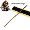 thumbnail image 3 of Varita mágica de Harry Potter con núcleo de Metal, caja de regalo de Hermione Granger, Escuela de brujería y hechicería, accesorios de actuación de Halloween, 3 of 4