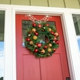 thumbnail image 3 of Village Lighting 30 in. Pre-Lit LED Wreath - Christmas Classic, 3 of 9