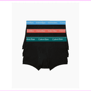 Calvin Klein Men's NB4002-925 Cotton Classic Fit 3-Pack Trunk Size XL