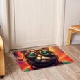 thumbnail image 6 of Cat Polyester Non-Slip Machine Washable Bath Rugs Office Mat Floor Mats, 6 of 6