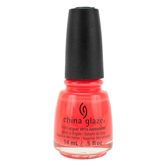 China Glaze Electric Nights Lacquer, Red'y To Rave, 0.5 Fluid Ounce