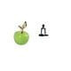 thumbnail image 5 of Estatua,Escultura de fruta artificial,estatua y artesanía,Colección de figuras de cerámica para decoración del hogar,Figura de escritorio,Escultura abstracta de pensador para decoración de, 5 of 8
