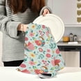 thumbnail image 3 of Beautiful Birds Kitchen Dish Towels Set of 1 Absorbent Hand Towels, Lint-Free 18"x28" Spring Branch Fast Drying Hanging Dishcloths for Cooking Baking Home Clean, 3 of 7