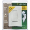 thumbnail image 2 of Interruptor de intensidad Lutron DVWCL-153PH-LA 150W Light Almond, 2 of 2
