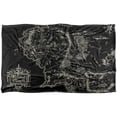 thumbnail image 2 of The Lord of The Rings Blanket, 36'x58' Black Map of Middle Earth Silky Touch Super Soft Throw Blanket, 2 of 6