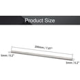 thumbnail image 2 of HUGFEGWE HSS Lathe Tool Bit 5mm x 5mm x 200mm Square Lathe Turning Tool Blanks High Speed Steel Rectangular Fly Cutter Mill Blank 1pcs CJB91-23171, 2 of 7
